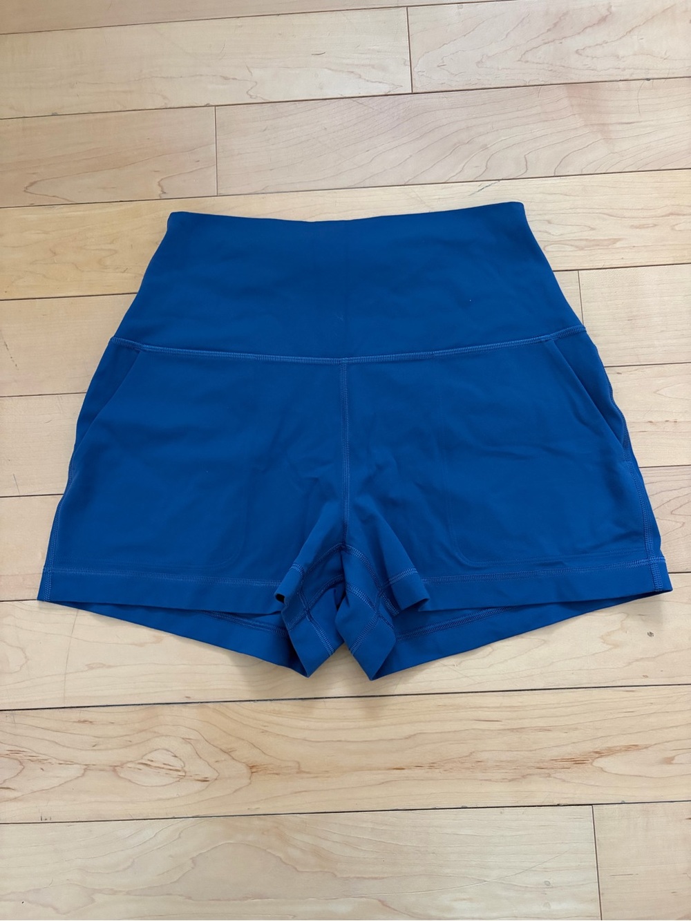 Blue Lululemon Size 4 Shorts